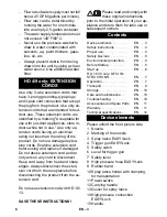 Preview for 6 page of Kärcher HD 4/9 C Instructions Manual