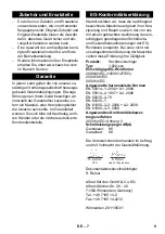 Preview for 9 page of Kärcher HD 5/11 C Plus Manual