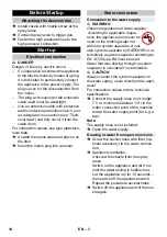 Preview for 14 page of Kärcher HD 5/11 P User Manual