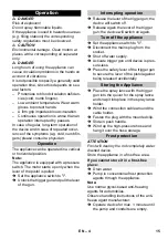 Preview for 15 page of Kärcher HD 5/11 P User Manual