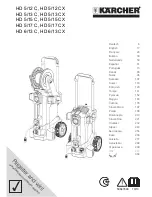 Kärcher HD 5/13 C Manual preview