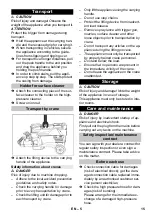 Preview for 15 page of Kärcher HD 5/13 P Manual