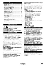 Preview for 149 page of Kärcher HD 6/15 G Classic Manual