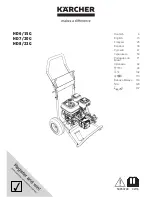 Preview for 1 page of Kärcher HD 6/15 G User Manual
