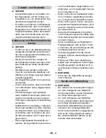 Preview for 7 page of Kärcher HD 6/15 G User Manual