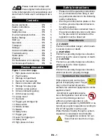 Preview for 15 page of Kärcher HD 6/15 G User Manual