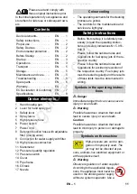 Preview for 11 page of Kärcher HD 600 Instruction Manual