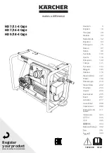 Kärcher HD 7/11-4 Cage Manual preview