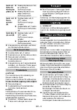 Preview for 12 page of Kärcher HD 7/11-4 Cage Manual