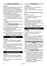 Preview for 8 page of Kärcher HD 7/17-4 Cage User Manual