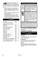 Preview for 12 page of Kärcher HD 7/17-4 Cage User Manual