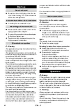 Preview for 14 page of Kärcher HD 7/17-4 Cage User Manual