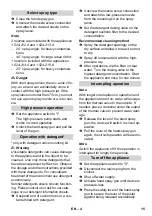 Preview for 15 page of Kärcher HD 7/17-4 Cage User Manual