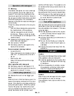Preview for 7 page of Kärcher HD 801 B Cage Operating Instructions Manual