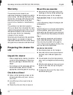 Preview for 16 page of Kärcher HD 855 S Operating Instructions Manual