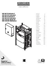 Kärcher HDC 120/10 Advanced Manual preview