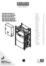 Preview for 1 page of Kärcher HDC 60/10 Advanced Manual