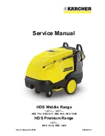 Preview for 1 page of Kärcher HDS 10/20 Service Manual