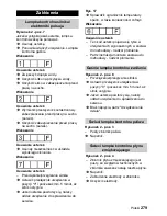 Предварительный просмотр 279 страницы Kärcher HDS 1295 S/SX Eco Manual