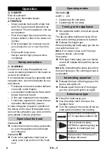 Preview for 8 page of Kärcher HDS 5/13 U Manual