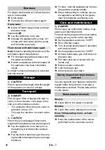 Preview for 10 page of Kärcher HDS 5/13 U Manual