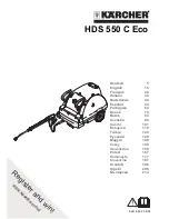 Preview for 1 page of Kärcher HDS 550 C Eco Original Instructions Manual