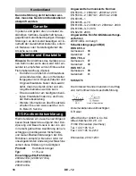 Preview for 18 page of Kärcher HDS 6/10-4 C/CX Basic Original Instructions Manual