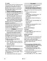 Preview for 14 page of Kärcher HDS 6/10 C/CX Instructions Manual