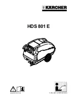 Предварительный просмотр 1 страницы Kärcher HDS 801 E Manual