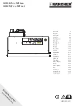 Kärcher HDS 9/14-4 ST Eco Original Instructions Manual preview