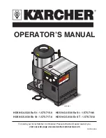Preview for 1 page of Kärcher HDS NG 3.5/30 Ea St - 1.575-719.0 Operator'S Manual