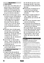 Preview for 14 page of Kärcher HGE 18-50 Battery Manual