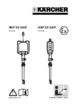 Preview for 1 page of Kärcher HKF 50 VA/E Operating Instructions Manual