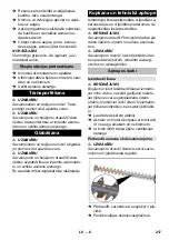 Предварительный просмотр 217 страницы Kärcher HT 615 Bp Manual