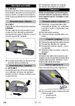 Предварительный просмотр 224 страницы Kärcher HT 615 Bp Manual