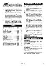 Предварительный просмотр 11 страницы Kärcher HV 1/1 Bp Manual