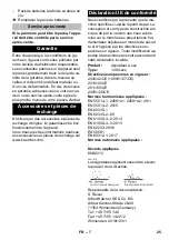 Предварительный просмотр 25 страницы Kärcher HV 1/1 Bp Manual