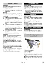 Предварительный просмотр 209 страницы Kärcher HV 1/1 Bp Manual