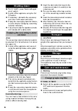 Предварительный просмотр 18 страницы Kärcher IV 100/40 Manual