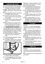 Предварительный просмотр 8 страницы Kärcher IV 100/55 H B1 Manual