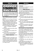 Предварительный просмотр 18 страницы Kärcher IV 100/55 H B1 Manual