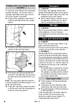 Предварительный просмотр 16 страницы Kärcher IV 60/24-2 W Original Instructions Manual