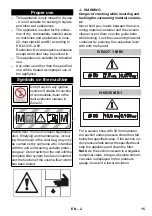 Предварительный просмотр 15 страницы Kärcher IV 60/27-1 M B1 Manual