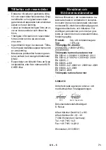 Preview for 71 page of Kärcher IVC 60/12-1 Tact Ec User Manual