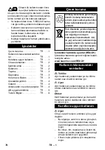 Предварительный просмотр 79 страницы Kärcher IVC 60/30 Ap Manual