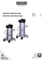 Kärcher IVM 60/24-2 Original Operating Instructions предпросмотр