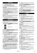 Предварительный просмотр 41 страницы Kärcher IVM 60/30 Original Instructions Manual