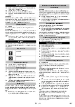 Предварительный просмотр 45 страницы Kärcher IVM 60/30 Original Instructions Manual