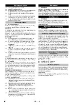 Предварительный просмотр 50 страницы Kärcher IVM 60/30 Original Instructions Manual