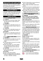 Предварительный просмотр 12 страницы Kärcher IVR 100/24-2 Ef Operating Instructions Manual